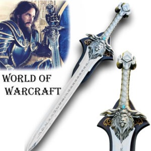 The Sword of King LLane from Warcraft FROSTMOURNE REPLICA with FREE WALL PLAQUE G