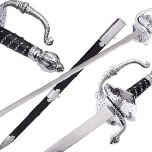 The Legend of Zorro Rapier Sword – Stainless Steel Viking Style Replica